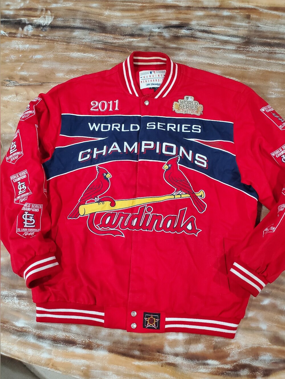 St Louis Cardinals World Series Champs Jacket